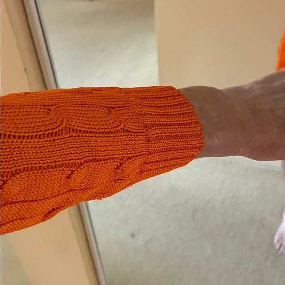 Ralph Lauren Black Label Silk Orange Knit tunic - Picture 5 of 11